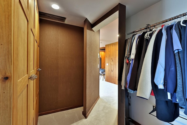 465 Pennell Rd, Chester, VT 05143 - walk in closet with light colored carpet