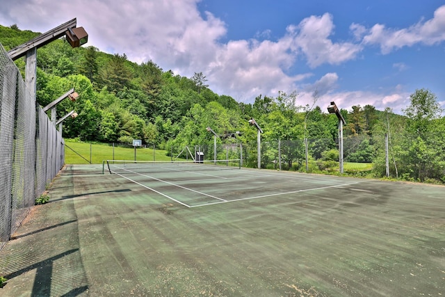 465 Pennell Rd, Chester, VT 05143 - view of tennis court