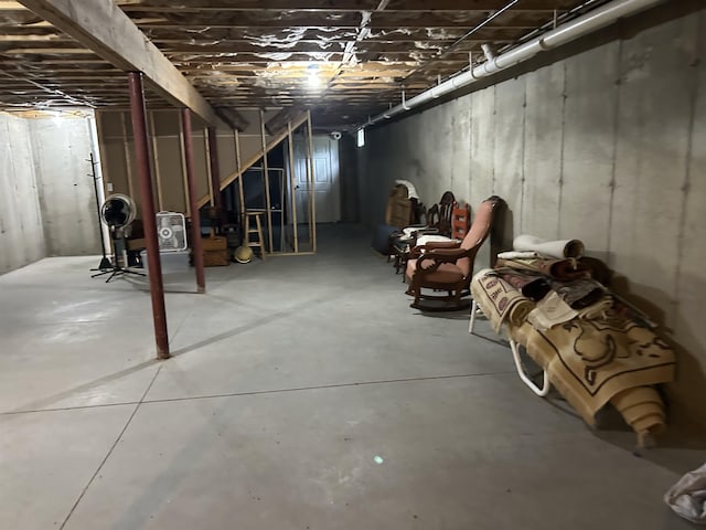 11 Morrison Ave, Meredith, NH 03253 - view of unfinished below grade area