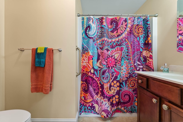 42 Leddy Dr, Epping, NH 03042 - full bathroom featuring vanity and curtained shower