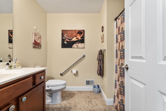 42 Leddy Dr, Epping, NH 03042 - bathroom featuring vanity and a shower with shower curtain