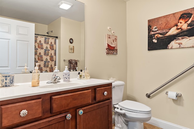 42 Leddy Dr, Epping, NH 03042 - full bath with vanity and a shower with shower curtain