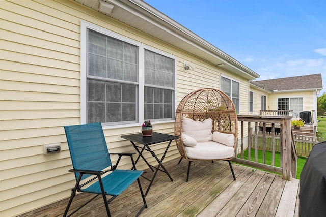 42 Leddy Dr, Epping, NH 03042 - view of wooden terrace