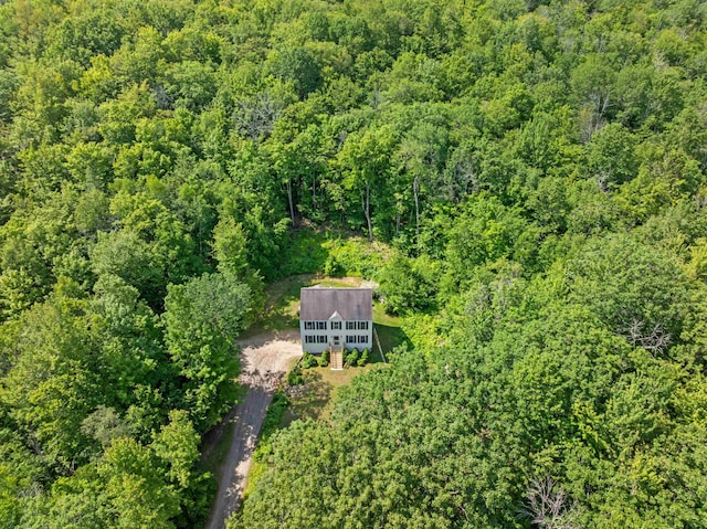 202 Cherry Valley Rd, Alton, NH 03810 - aerial view of property and surrounding area with a forest