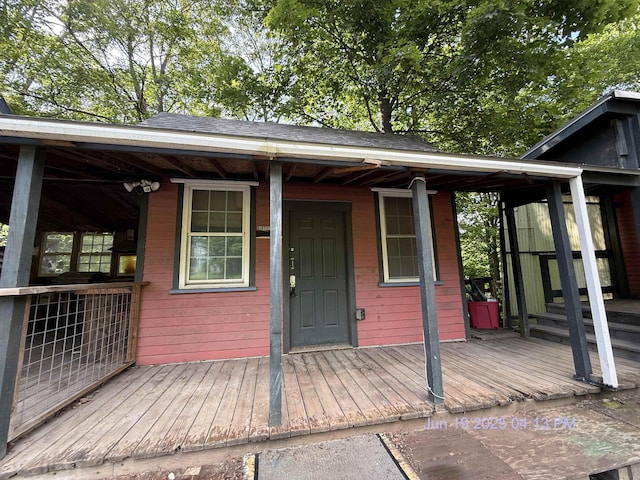 23 S Main St, Randolph, VT 05060 - view of wooden terrace