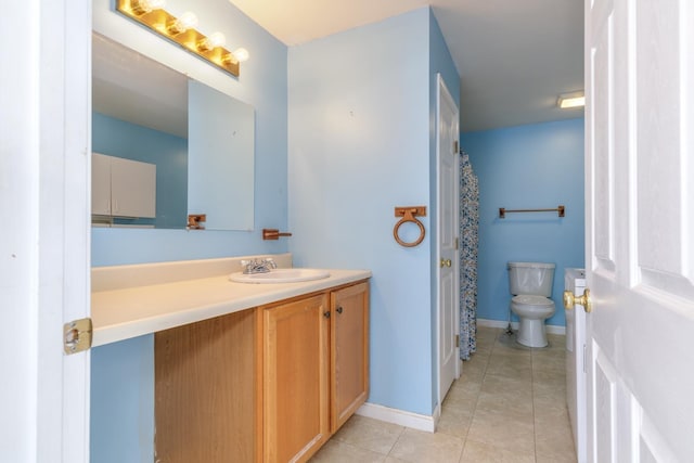 491 Mammoth Rd Unit 7, Londonderry, NH 03053 - bathroom with tile patterned flooring and vanity