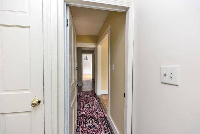 102 W Merrimack St Unit 1, Manchester, NH 03101 - hallway with baseboards