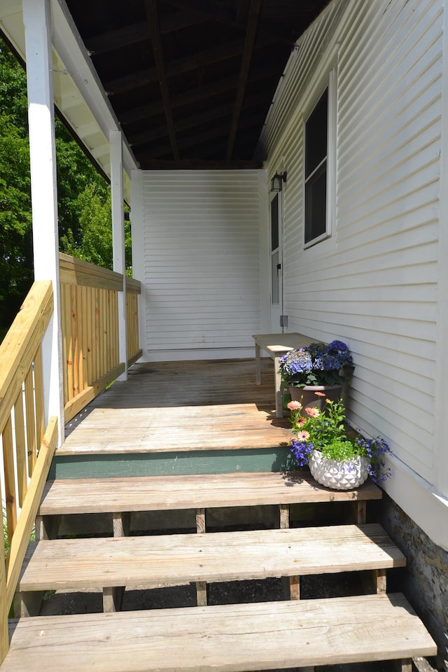 27 Randall St, Waterbury, VT 05676 - view of porch