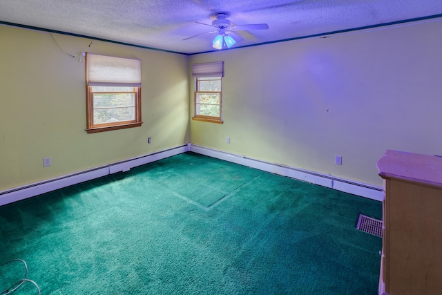 6 Goodbout Rd, Lincoln, NH 03251 - carpeted spare room featuring ceiling fan and a textured ceiling