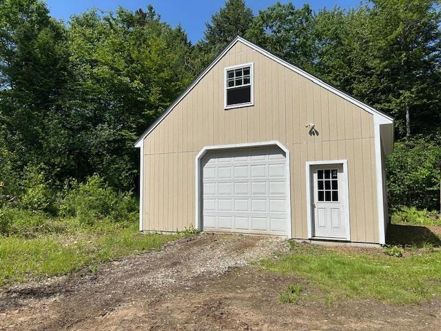 310 Nh Route 119th Rte, Fitzwilliam, NH 03461 - detached garage featuring dirt driveway
