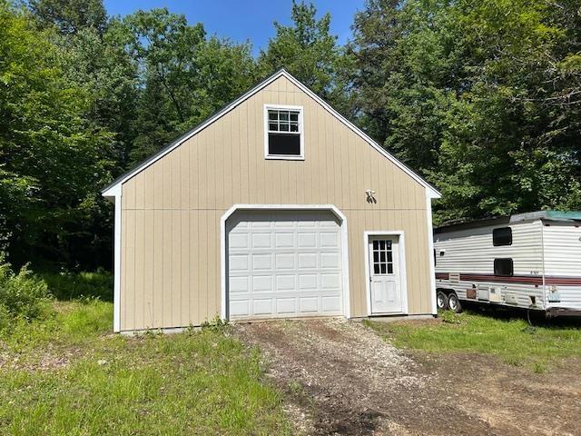 310 Nh Route 119th Rte, Fitzwilliam, NH 03461 - detached garage featuring driveway