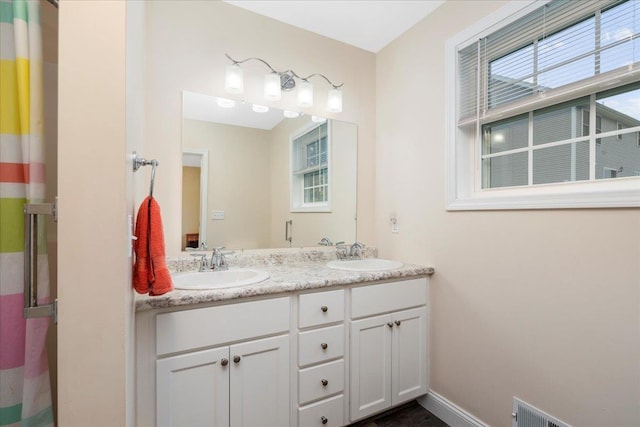 5 Rolling Hills Dr, Tilton, NH 03276 - bathroom featuring double vanity