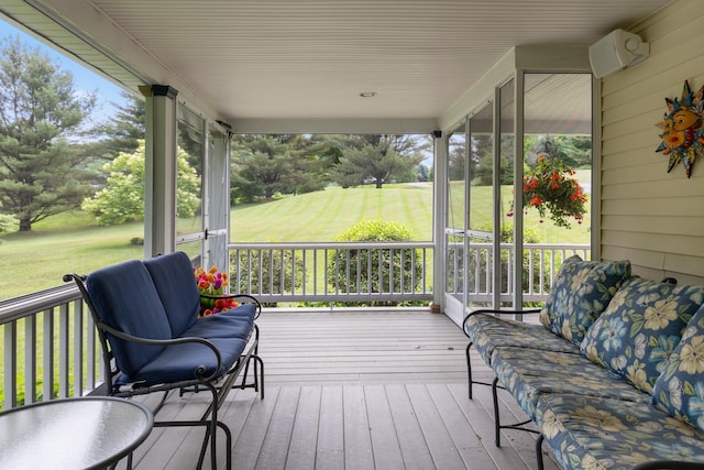 204 Mary Dr, Richmond, VT 05477 - wooden porch featuring a yard