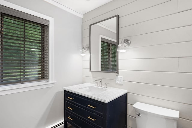 2 Ridgewood Dr, Kingston, NH 03848 - half bathroom with vanity and toilet