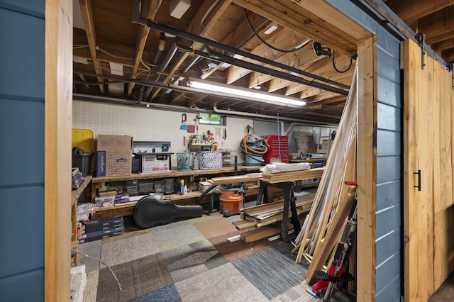 2 Ridgewood Dr, Kingston, NH 03848 - below grade area featuring a workshop area