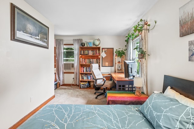 4 Sauer Ter, Durham, NH 03824 - carpeted bedroom featuring an office area and cooling unit