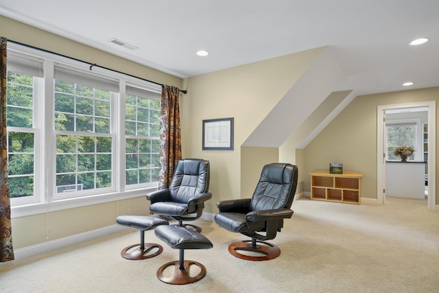 4 Chablis Ct, Bedford, NH 03110 - sitting room with carpet floors and recessed lighting