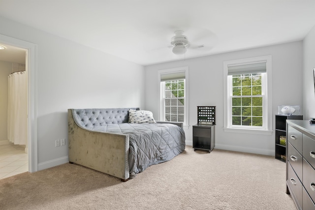 4 Chablis Ct, Bedford, NH 03110 - bedroom with light carpet and ceiling fan