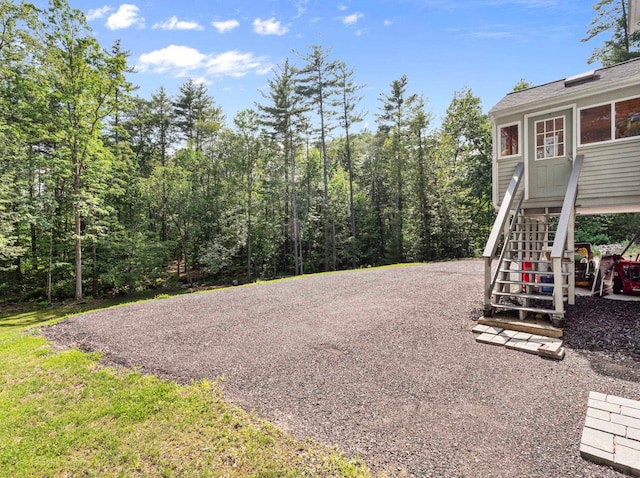 44 Mcquade Brook Rd, Bedford, NH 03110 - view of yard with stairway