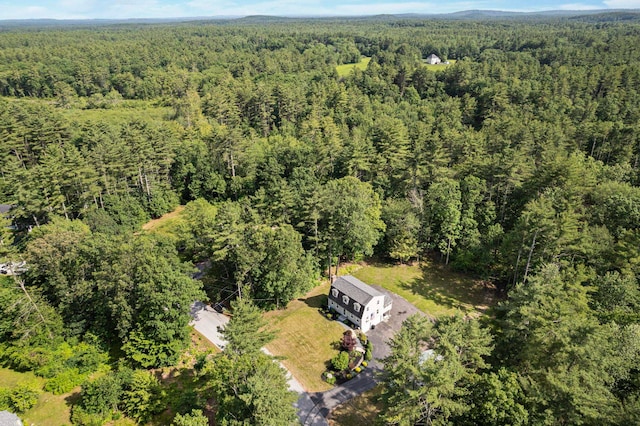 44 Mcquade Brook Rd, Bedford, NH 03110 - view of property location with a heavily wooded area