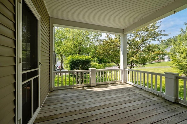 473 Brennan Woods Dr, Williston, VT 05495 - deck featuring a lawn
