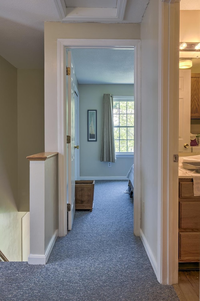38C Stonehouse Ln, Keene, NH 03431 - hall featuring carpet flooring and baseboards