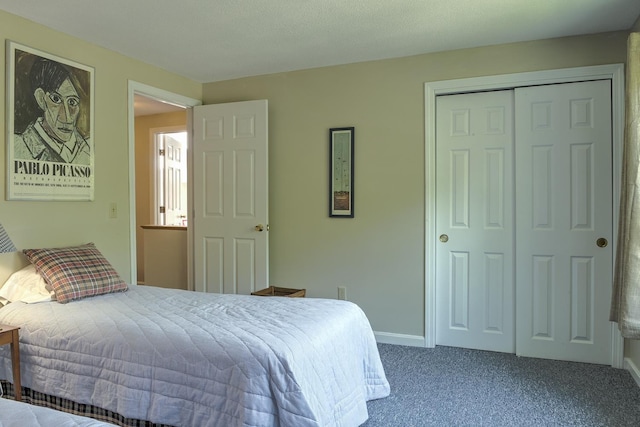 38C Stonehouse Ln, Keene, NH 03431 - carpeted bedroom with baseboards and a closet