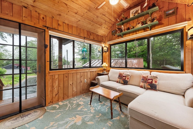 85 Lakeview Ave, Bristol, NH 03222 - sunroom / solarium with vaulted ceiling and healthy amount of natural light