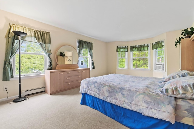 25 Sweetbrier Way, Laconia, NH 03246 - bedroom featuring a baseboard radiator and light colored carpet