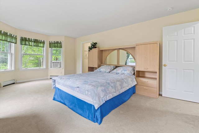 25 Sweetbrier Way, Laconia, NH 03246 - bedroom with light carpet, multiple windows, and baseboard heating