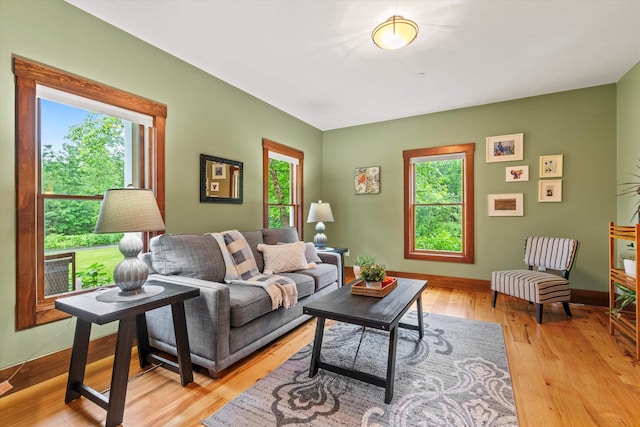 10 Benjamins Way, Hollis, NH 03049 - living area with light wood-style floors and baseboards