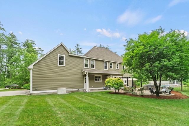 10 Benjamins Way, Hollis, NH 03049 - back of property with a patio