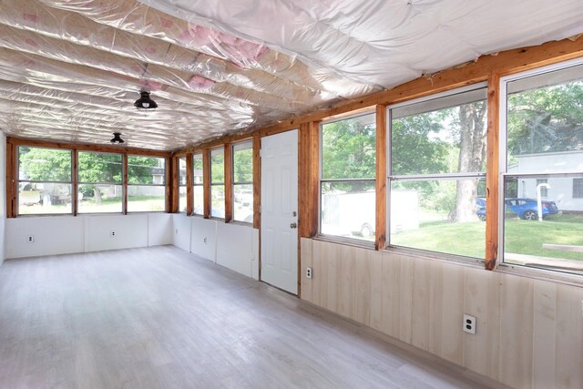 24 Church St, Wakefield, NH 03872 - unfurnished sunroom featuring wood finished floors