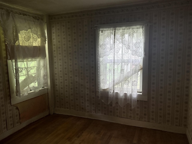 60 S St S, Proctor, VT 05763 - spare room featuring wood finished floors and baseboards