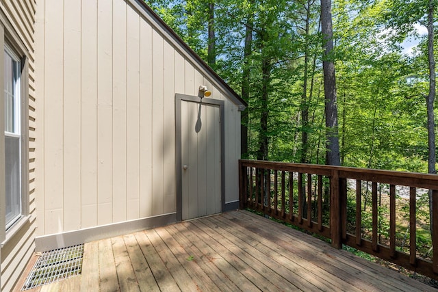 1465 Hooksett Rd Unit 209, Hooksett, NH 03106 - view of wooden terrace