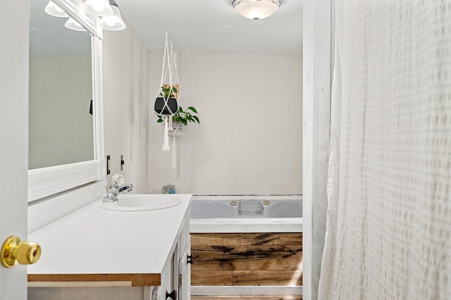 91 Robert Ln, Plainfield, VT 05667 - bathroom featuring vanity and a bathtub