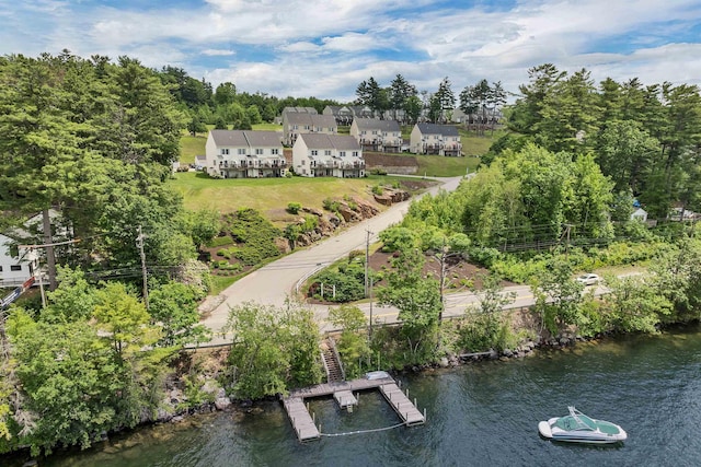 53 Evergreens Dr Unit 3, Laconia, NH 03246 - aerial view of a nearby body of water