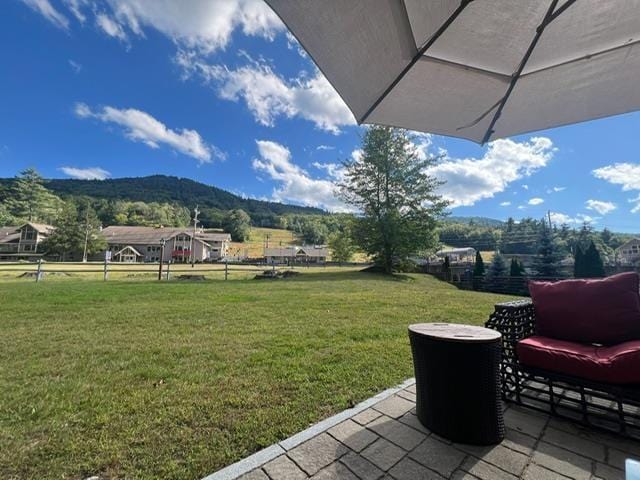 3 River Run Dr Unit A, Bartlett, NH 03812 - view of green lawn with a mountain view