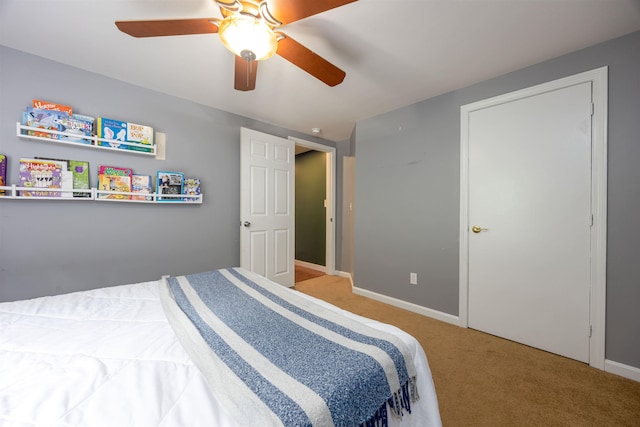 12 Water Rd, Goffstown, NH 03045 - bedroom featuring carpet flooring and ceiling fan