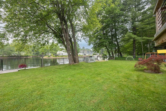 12 Water Rd, Goffstown, NH 03045 - view of yard featuring a water view