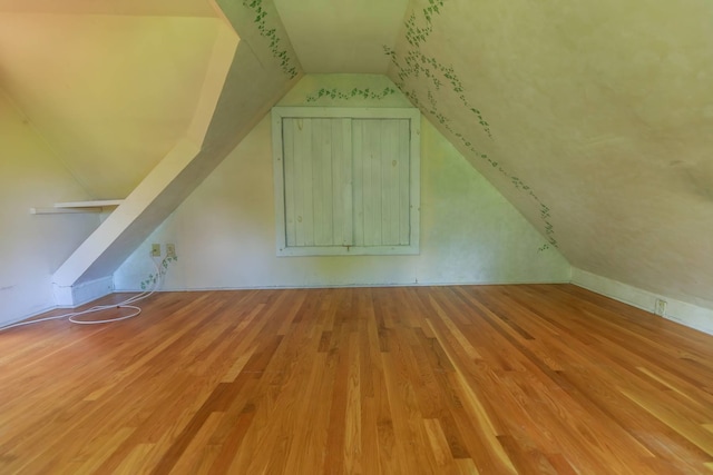 123 S Lincoln St, Keene, NH 03431 - additional living space featuring vaulted ceiling and wood finished floors