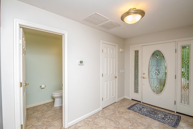 231 Grandview Rd, Conway, NH 03818 - foyer featuring light tile patterned floors