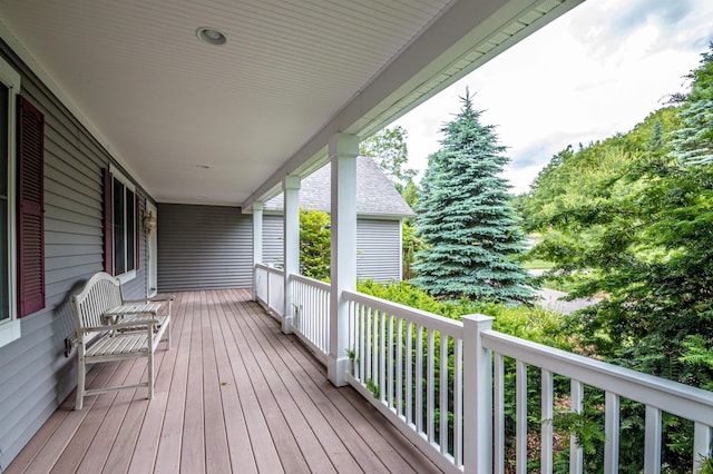 231 Grandview Rd, Conway, NH 03818 - view of porch