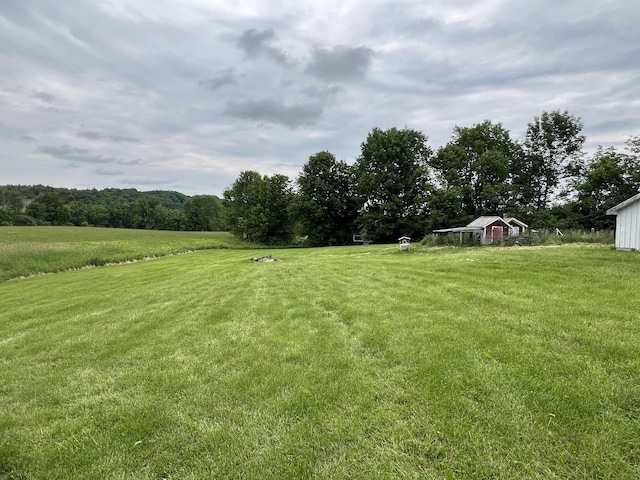 249 Ward Rd, Poultney, VT 05764 - view of green lawn featuring an outdoor structure