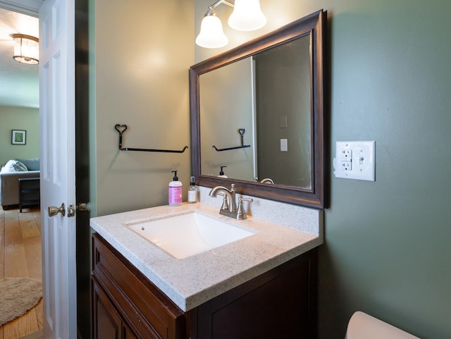 153 Mudgett Hill Rd, Loudon, NH 03307 - bathroom with vanity and toilet