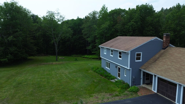 153 Mudgett Hill Rd, Loudon, NH 03307 - view of subject property featuring a heavily wooded area