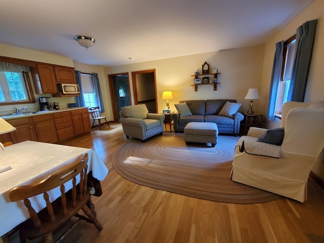 381 Cross Ave Unit 9, 10, Saint Johnsbury, VT 05819 - living area featuring light wood-type flooring