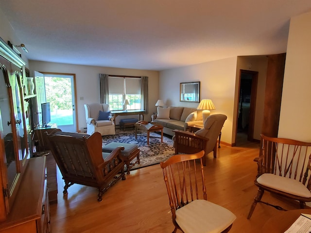 381 Cross Ave Unit 9, 10, Saint Johnsbury, VT 05819 - living room featuring light wood-style flooring