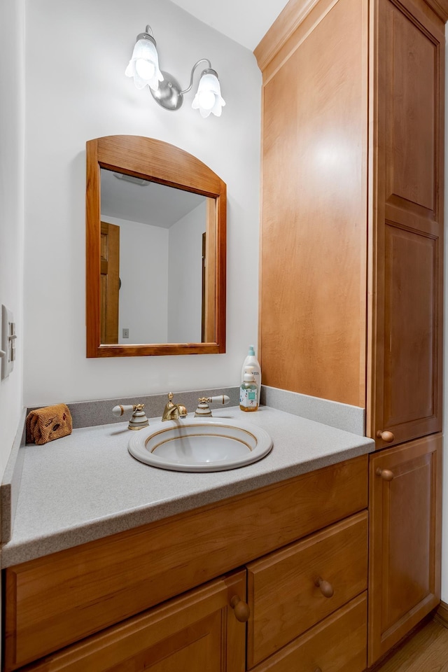 490 W Hill Rd, Ludlow, VT 05149 - bathroom with vanity