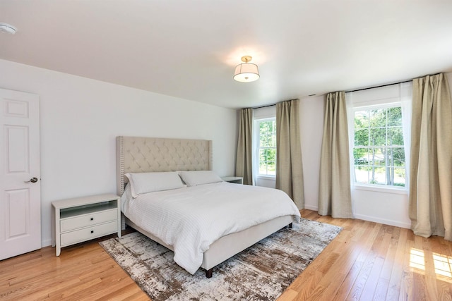 116 Sullivan Center Rd, Gilsum, NH 03448 - bedroom featuring light wood-style flooring and baseboards